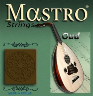 Mastro Turkish Oud Strings Set Silver Plated